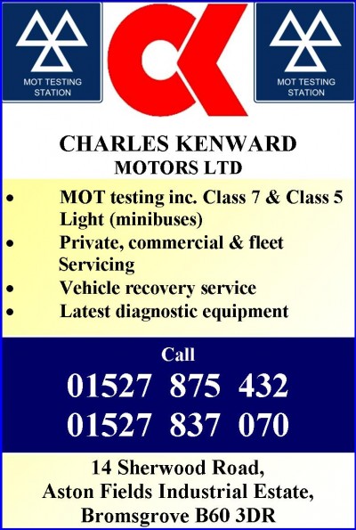 CHARLES KENWARD MOTORS LTD Bromsgrove