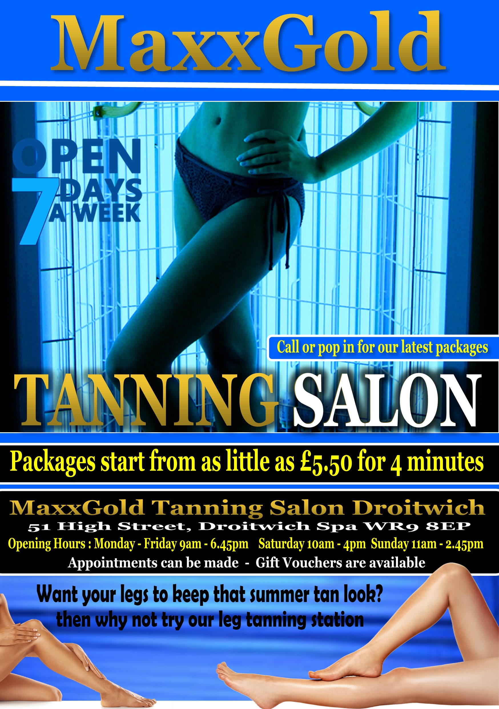 Maxx Gold Tanning Salon Droitwich